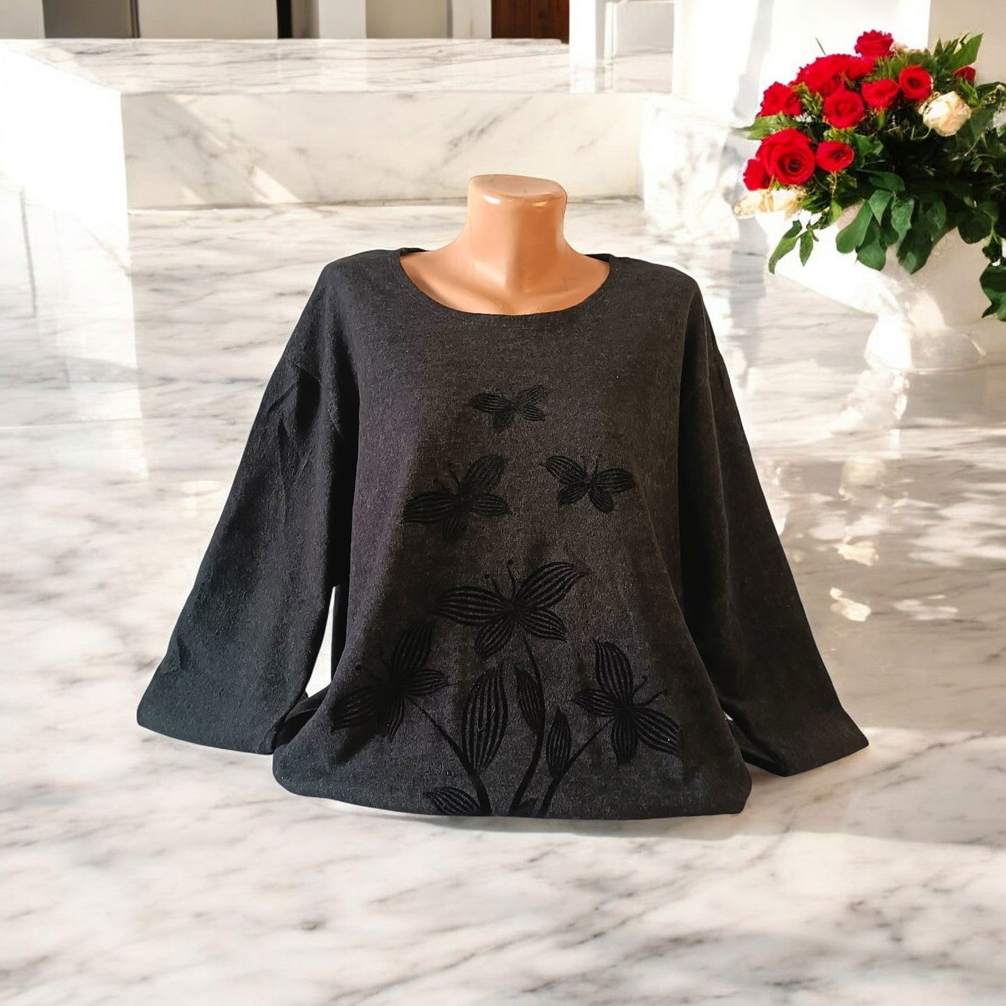 Bluza tip Pulover gros Marime Mare 4XL-5XL - AMG SHOP - -
