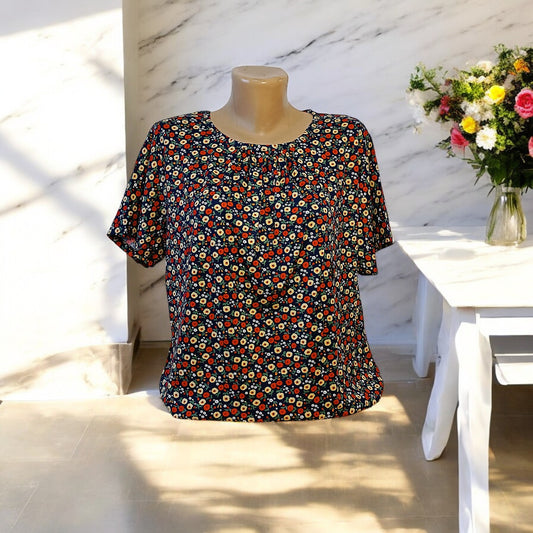 Bluze cu imprimeu floral 2XL-6XL