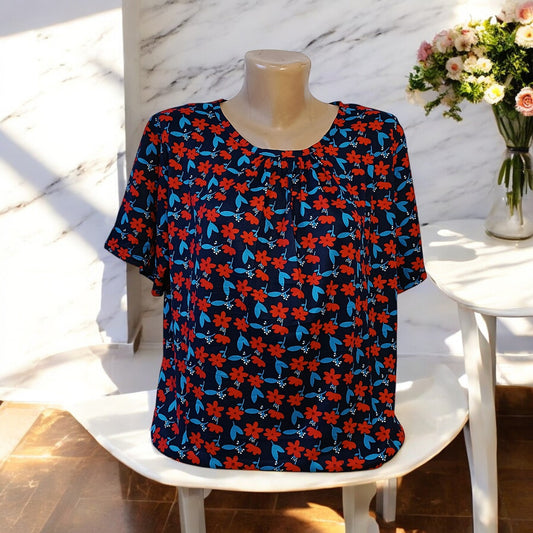 Bluze cu imprimeu floral 2XL-6XL