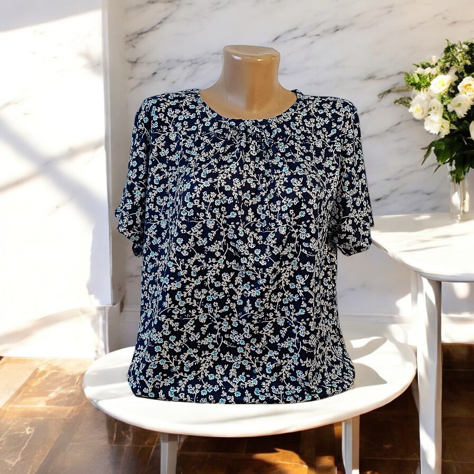 Bluze cu imprimeu floral 2XL-6XL
