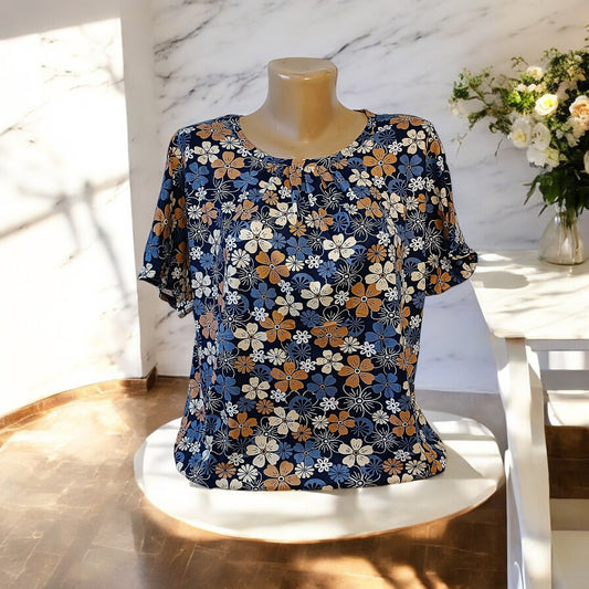 Bluze cu imprimeu floral 2XL-6XL