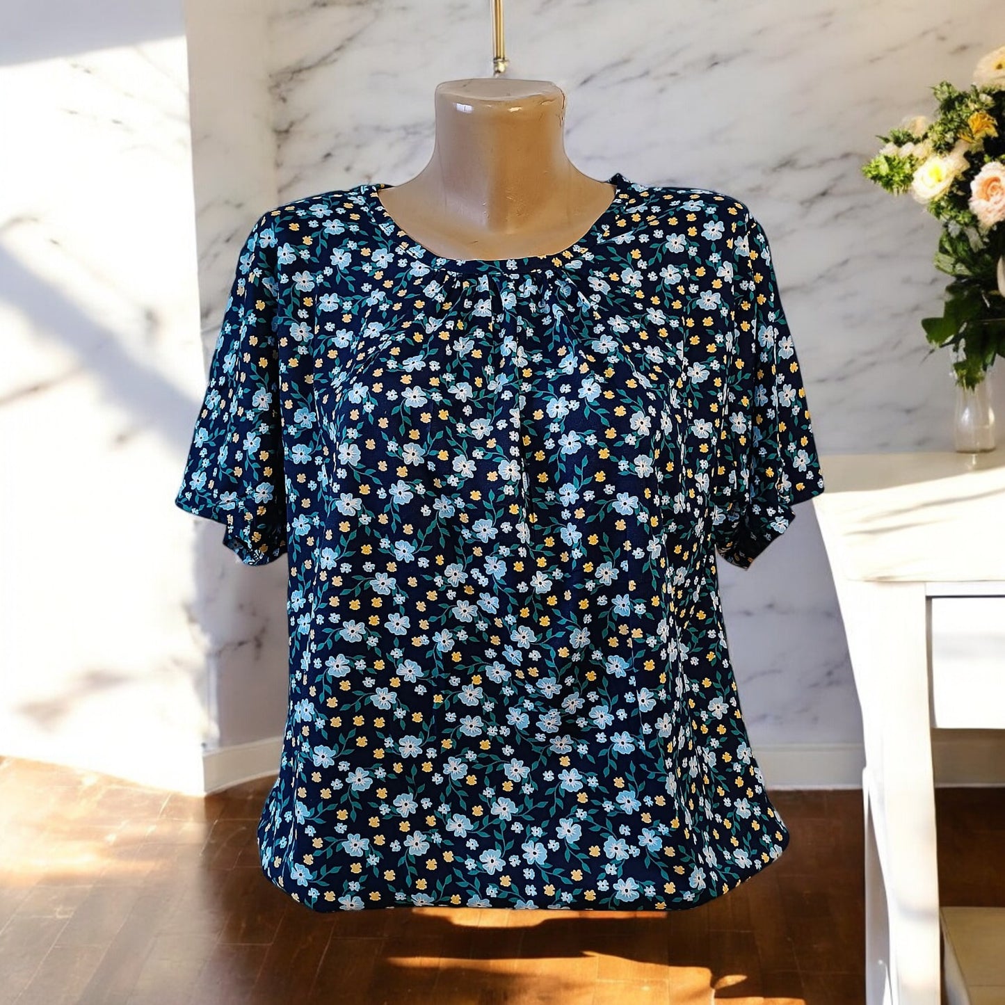 Bluze cu imprimeu floral 2XL-6XL