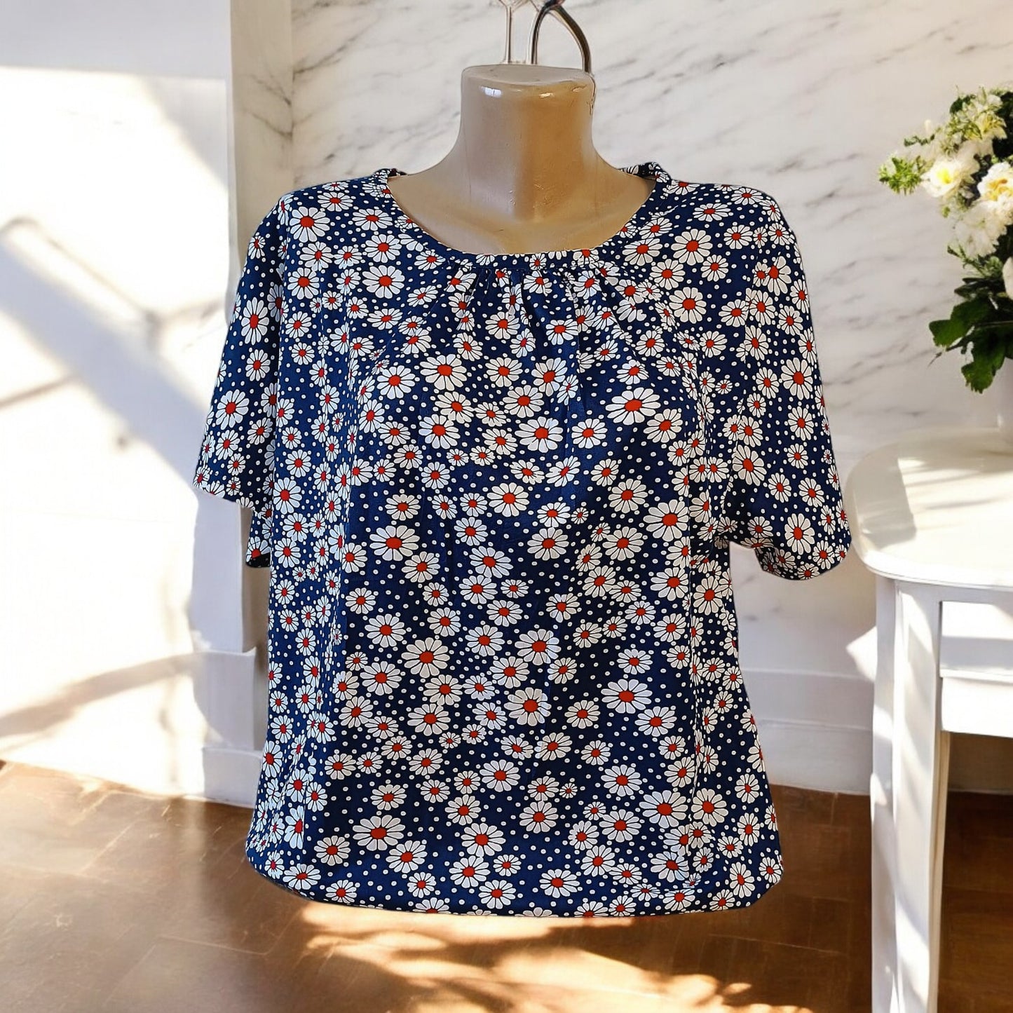 Bluze cu imprimeu floral 2XL-6XL