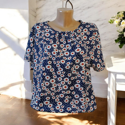 Bluze cu imprimeu floral 2XL-6XL