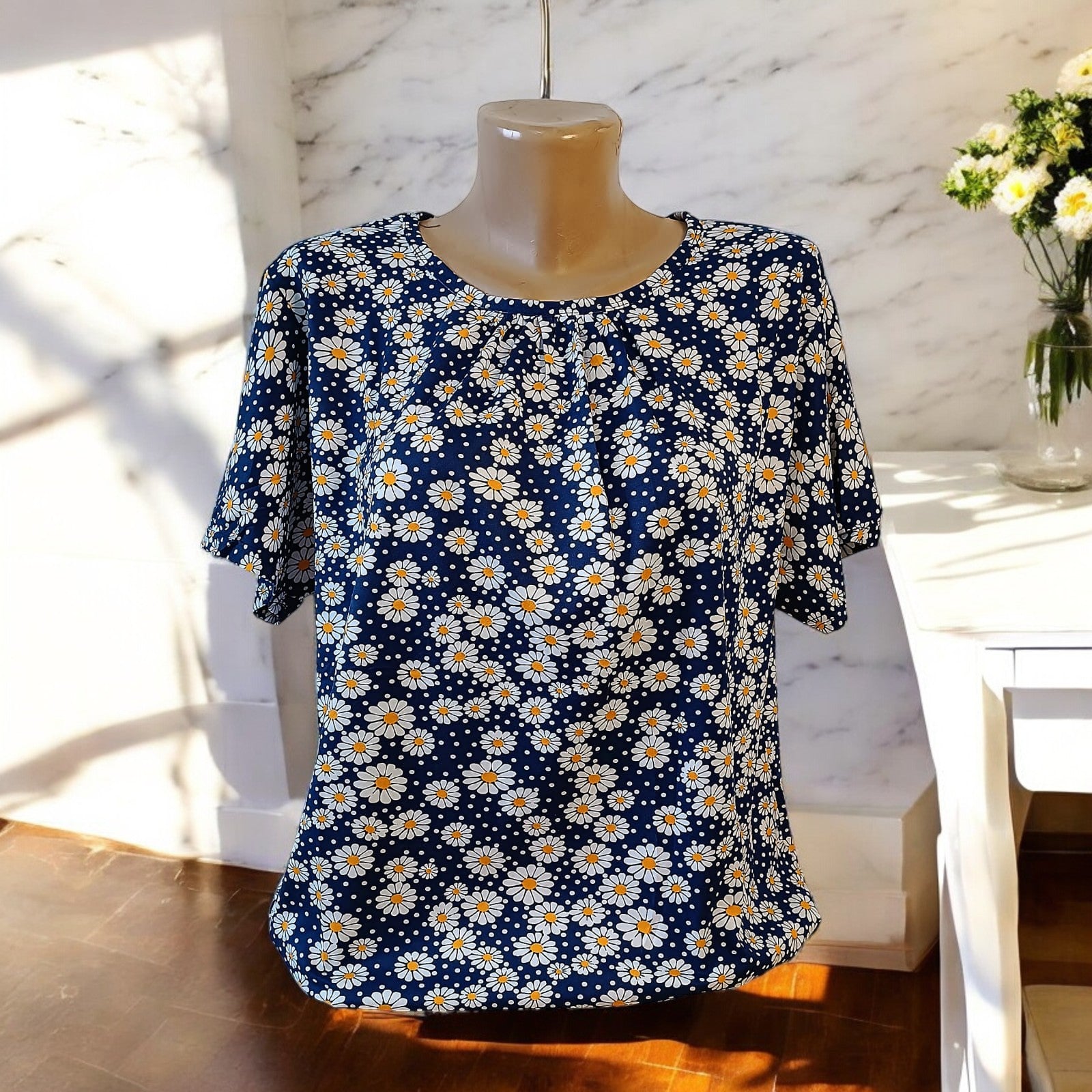 Bluze cu imprimeu floral 2XL-6XL