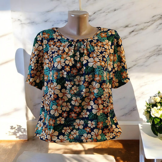 Bluze cu imprimeu floral 2XL-6XL