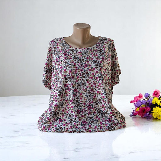 Bluza cu imprimeu marime mare 6-7XL