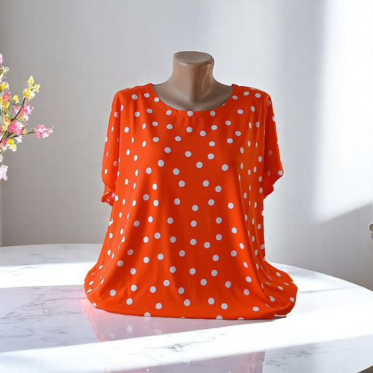 Bluza cu imprimeu marime mare 6-7XL