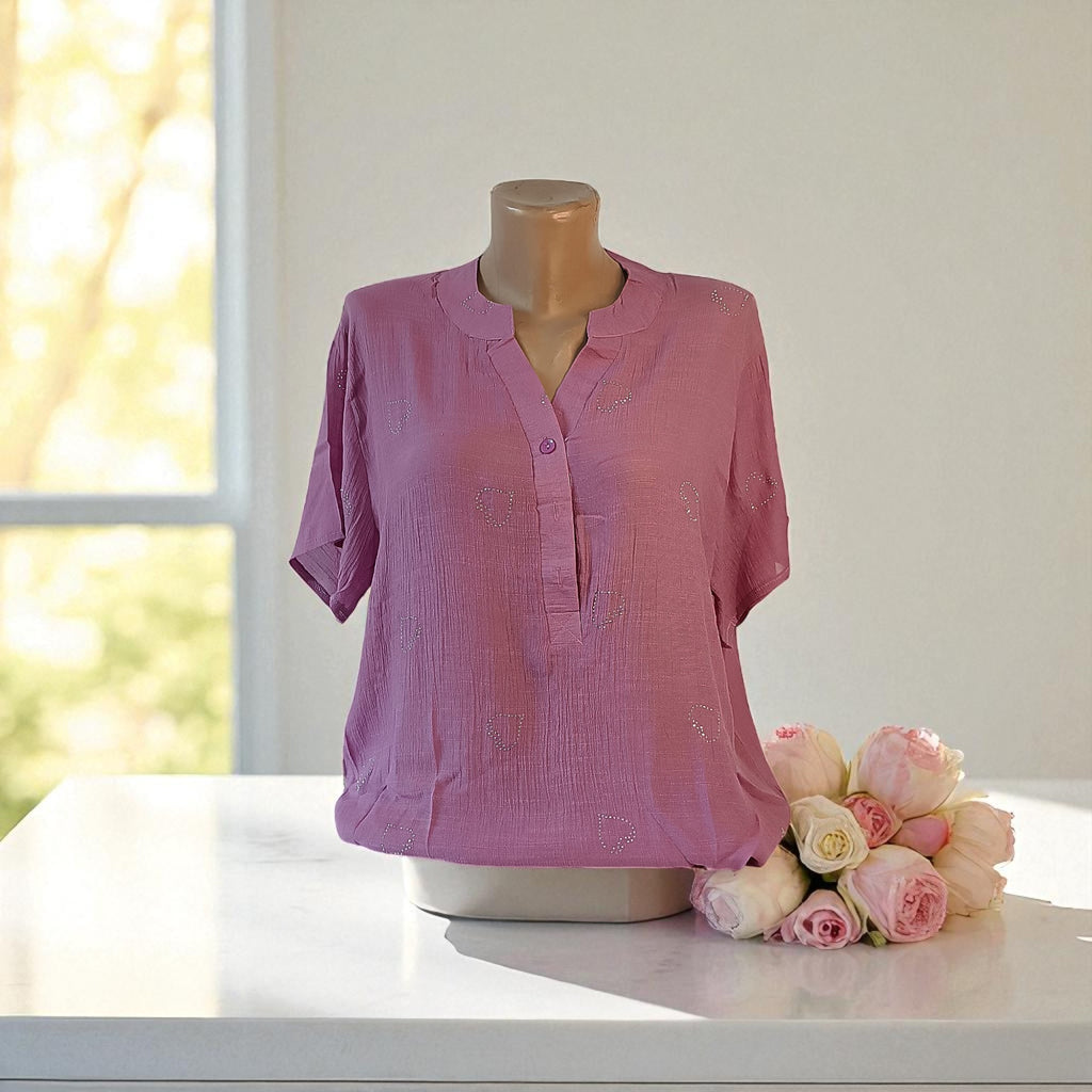 Bluza maneca scurta panza si in