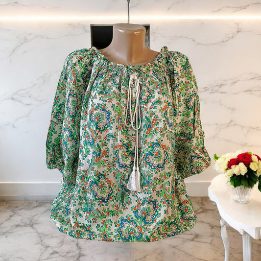 Bluza eleganta maneca 3/4 cu Snur
