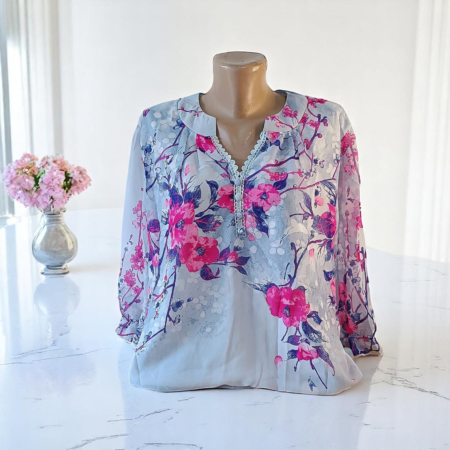 Bluza din Voal 2-4XL