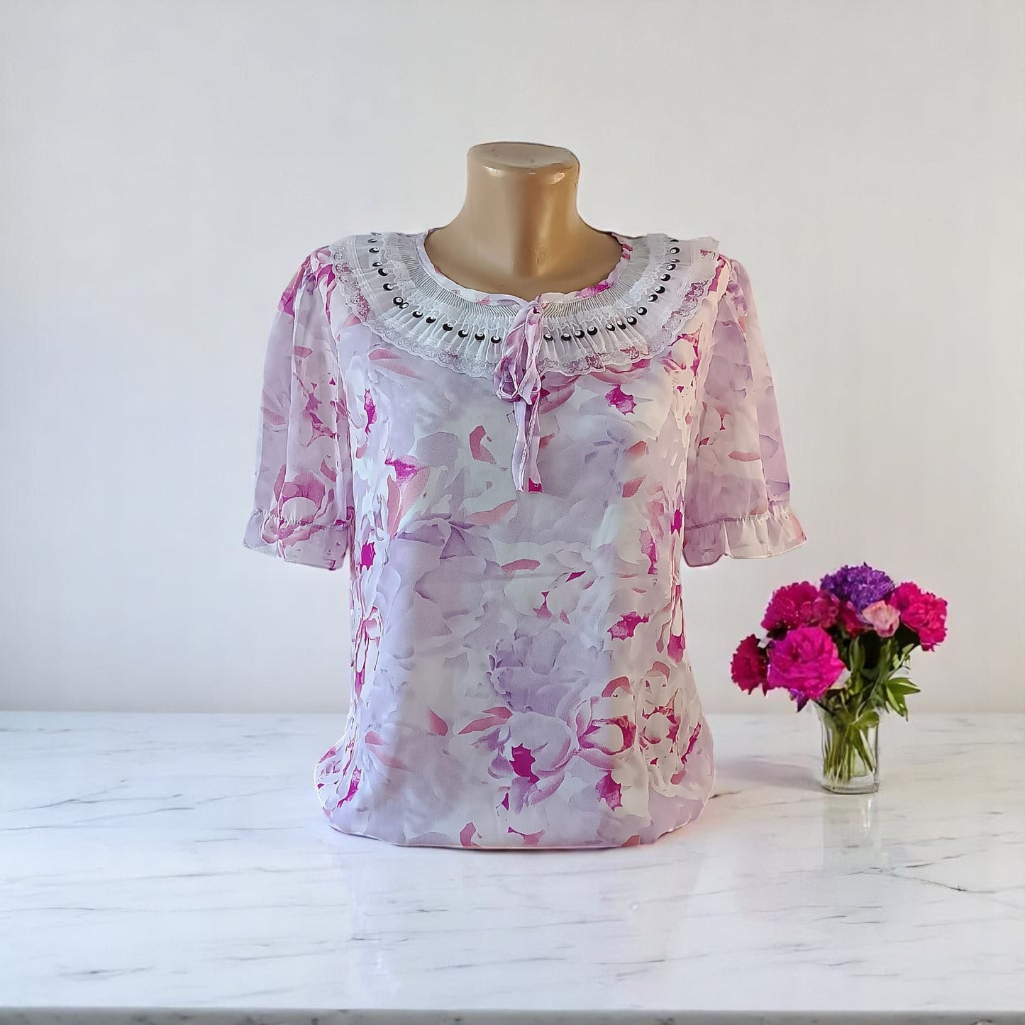 Bluza din Voal L-2XL