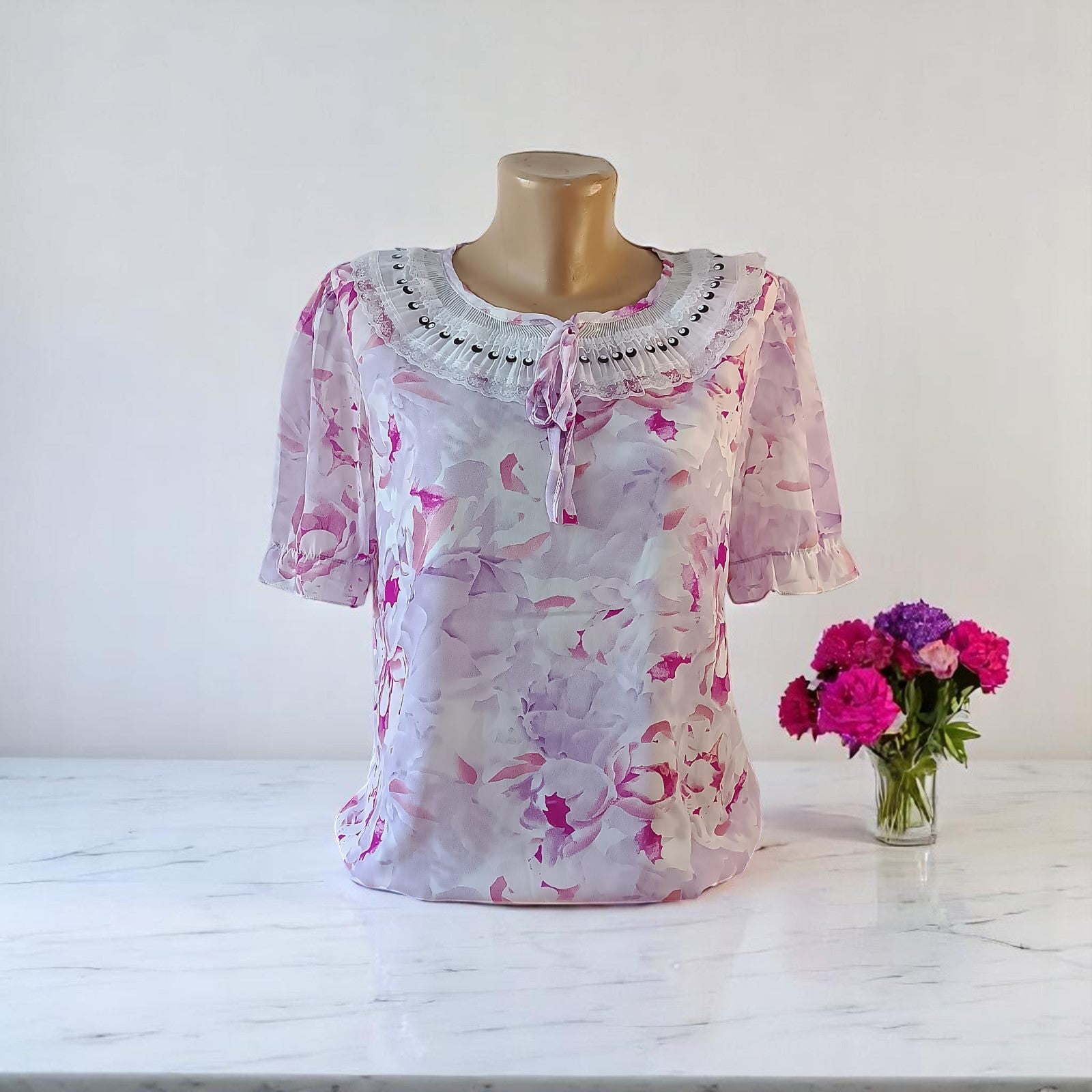 Bluza din Voal L-2XL