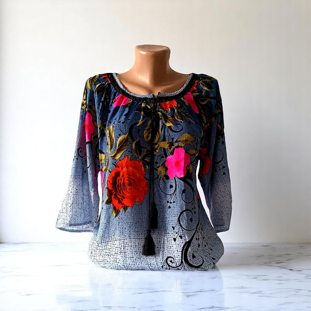 Bluze elegante cu Snur XL-5XL
