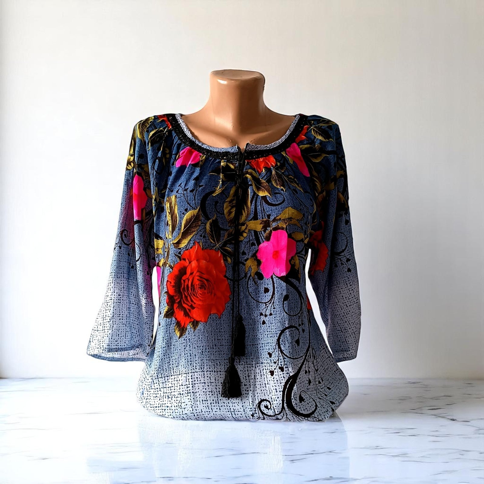 Bluze elegante cu Snur XL-5XL