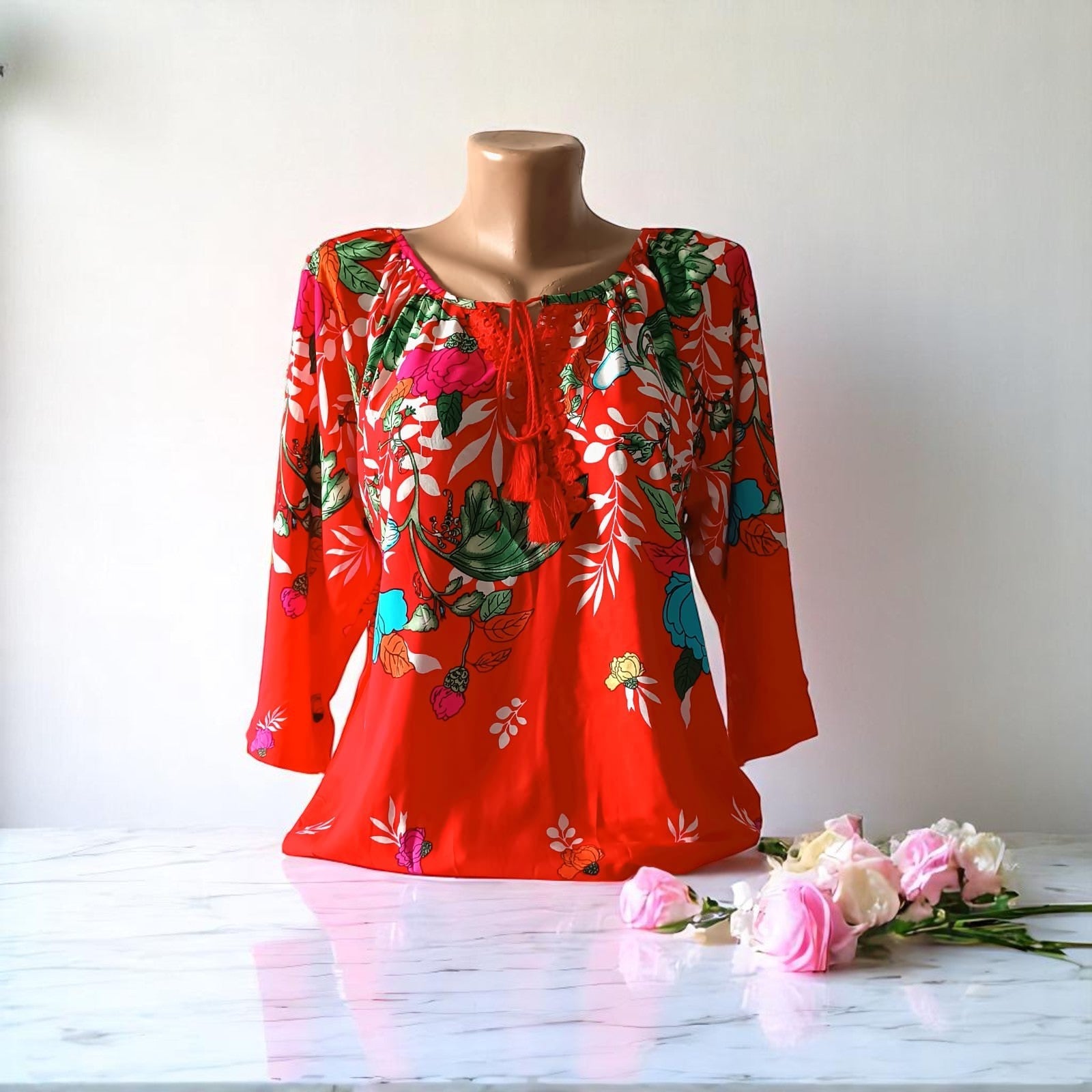 Bluze elegante cu Snur XL-5XL