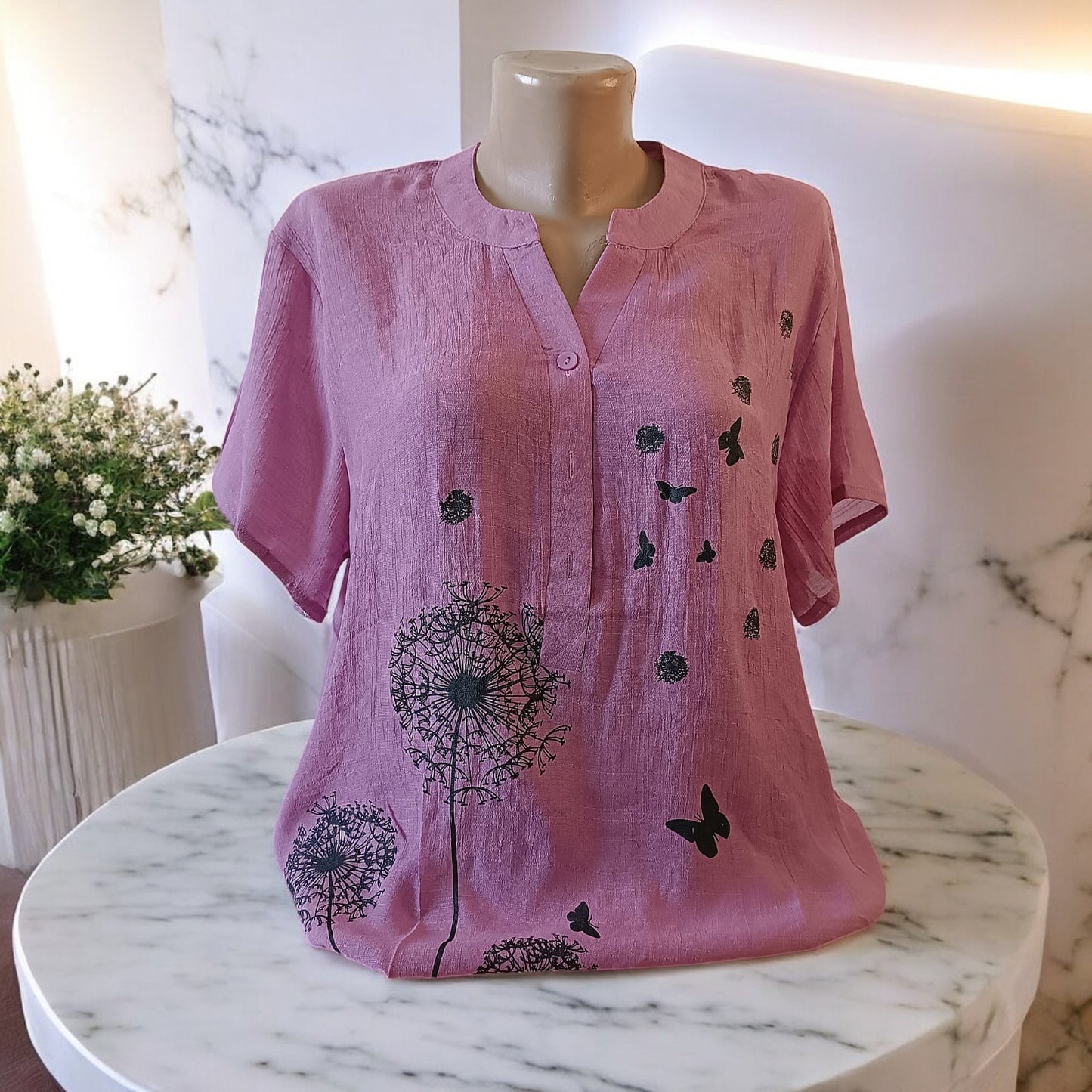 Bluza maneca scurta panza si in