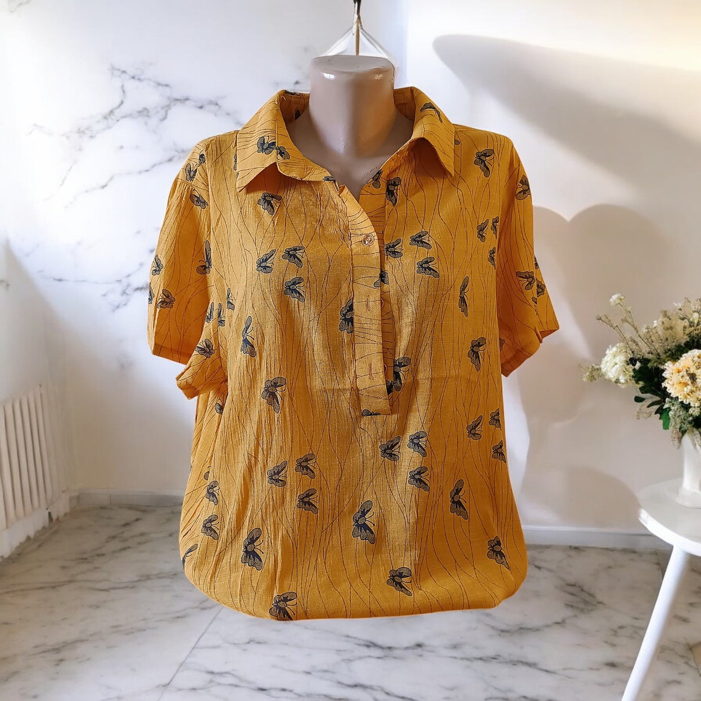 Bluza maneca scurta panza si in
