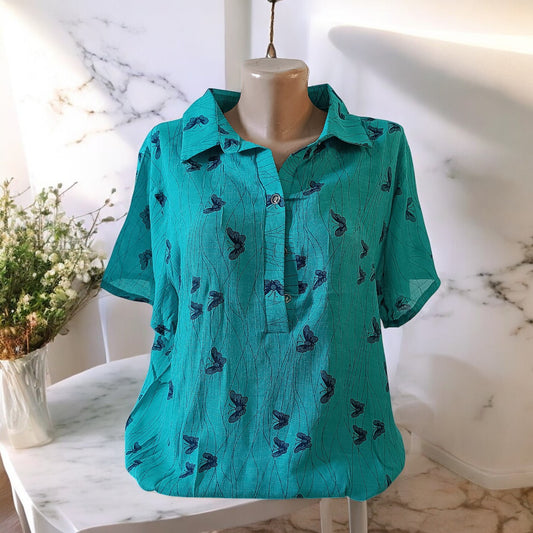 Bluza maneca scurta panza si in