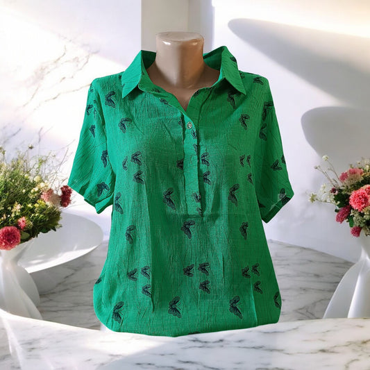 Bluza maneca scurta panza si in