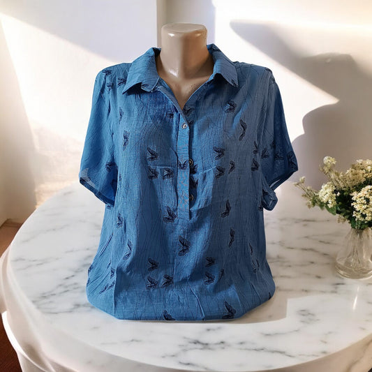 Bluza maneca scurta panza si in