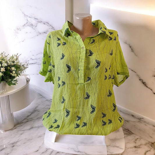 Bluza maneca scurta panza si in