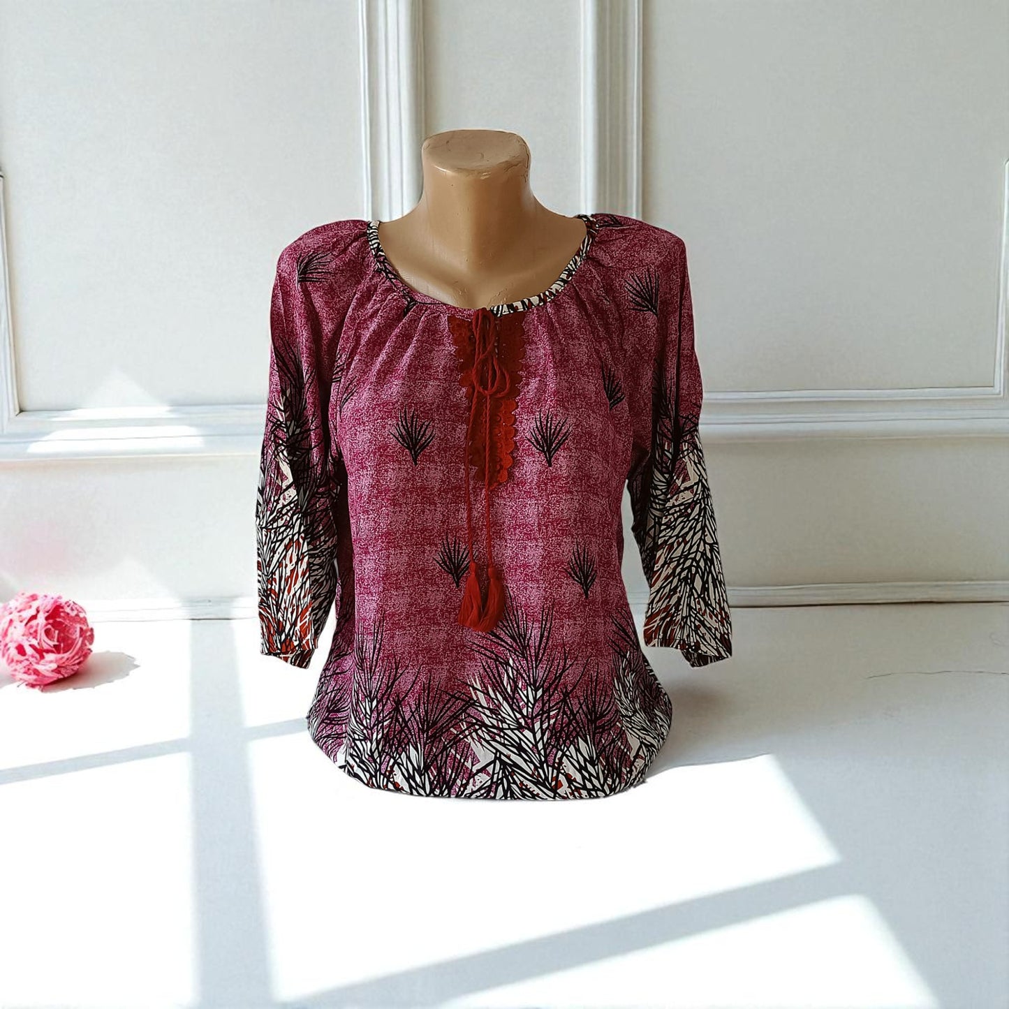 Bluze elegante cu Snur XL-5XL
