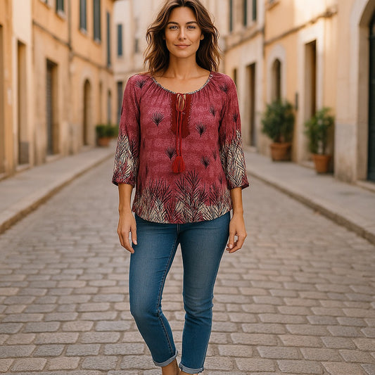 Bluze elegante cu Snur XL-5XL