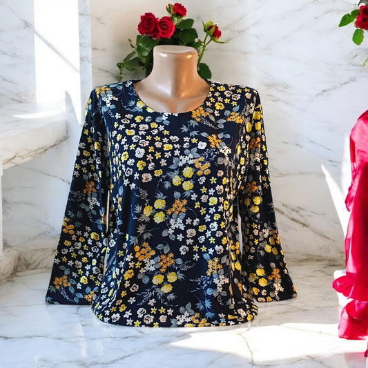 Bluza imprimeu Floral XL-5XL - AMG SHOP -  - 
