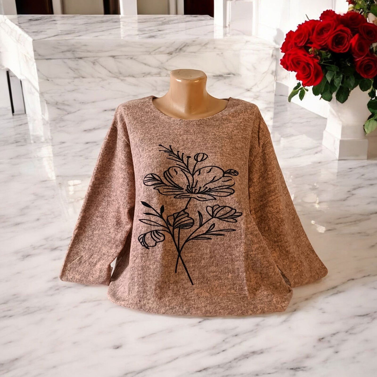 Bluza tip Pulover gros Marime Mare 4XL-5XL - AMG SHOP -  - 
