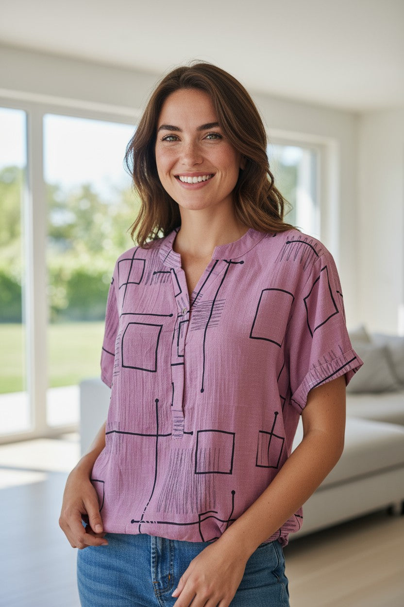 Bluza maneca scurta panza si in