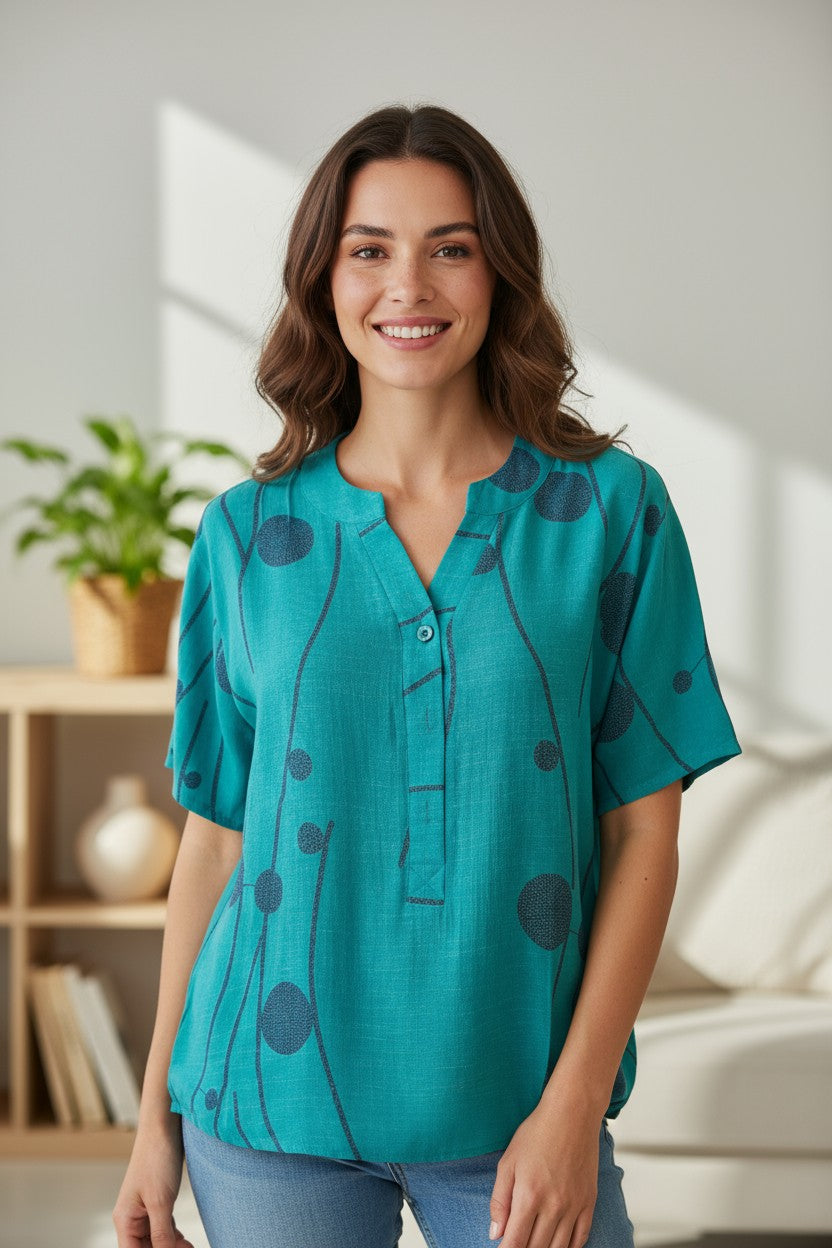 Bluza maneca scurta panza si in