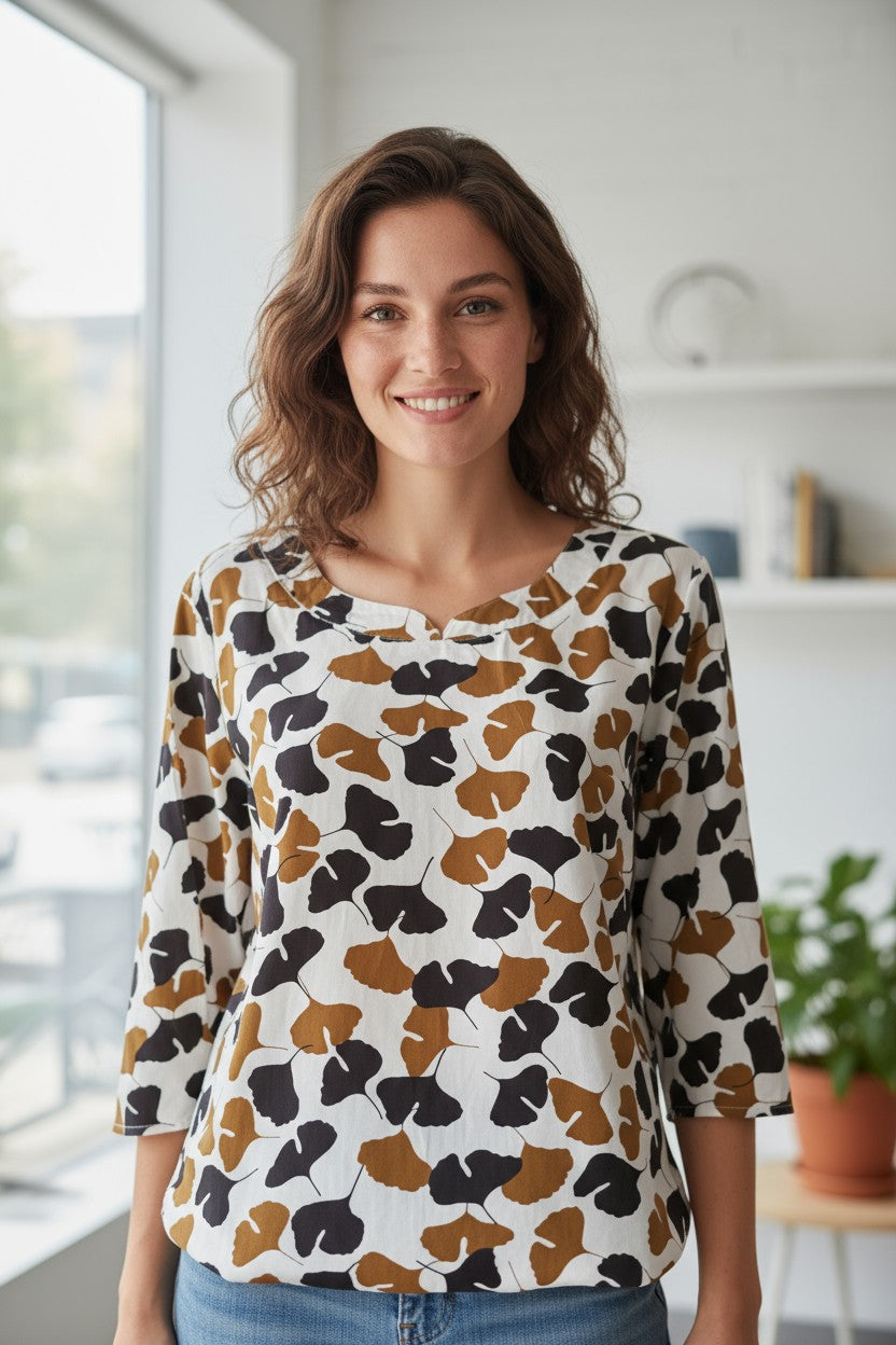 Bluze Panza maneca 3/4 cu anchior