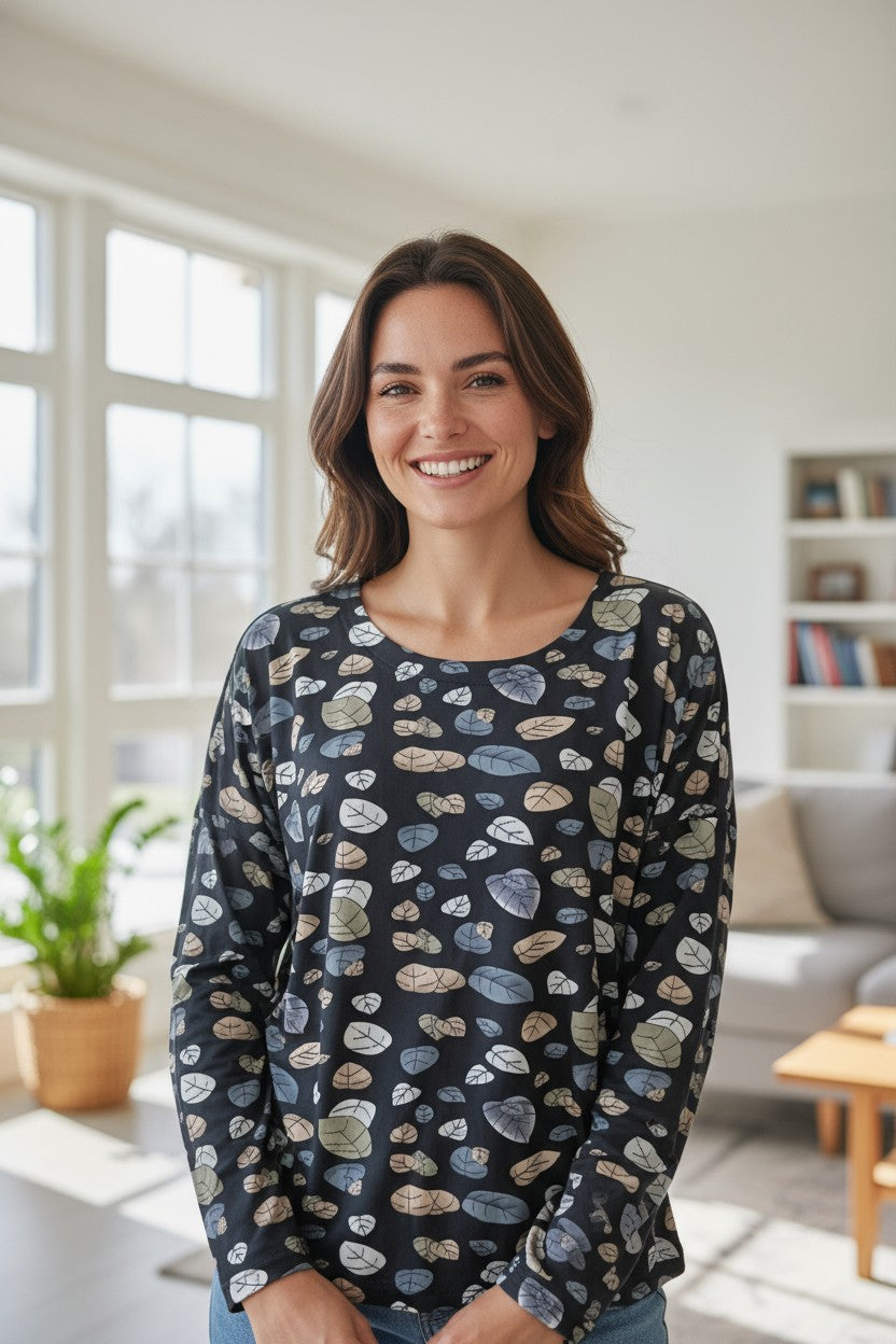 Bluza imprimeu Floral XL-5XL