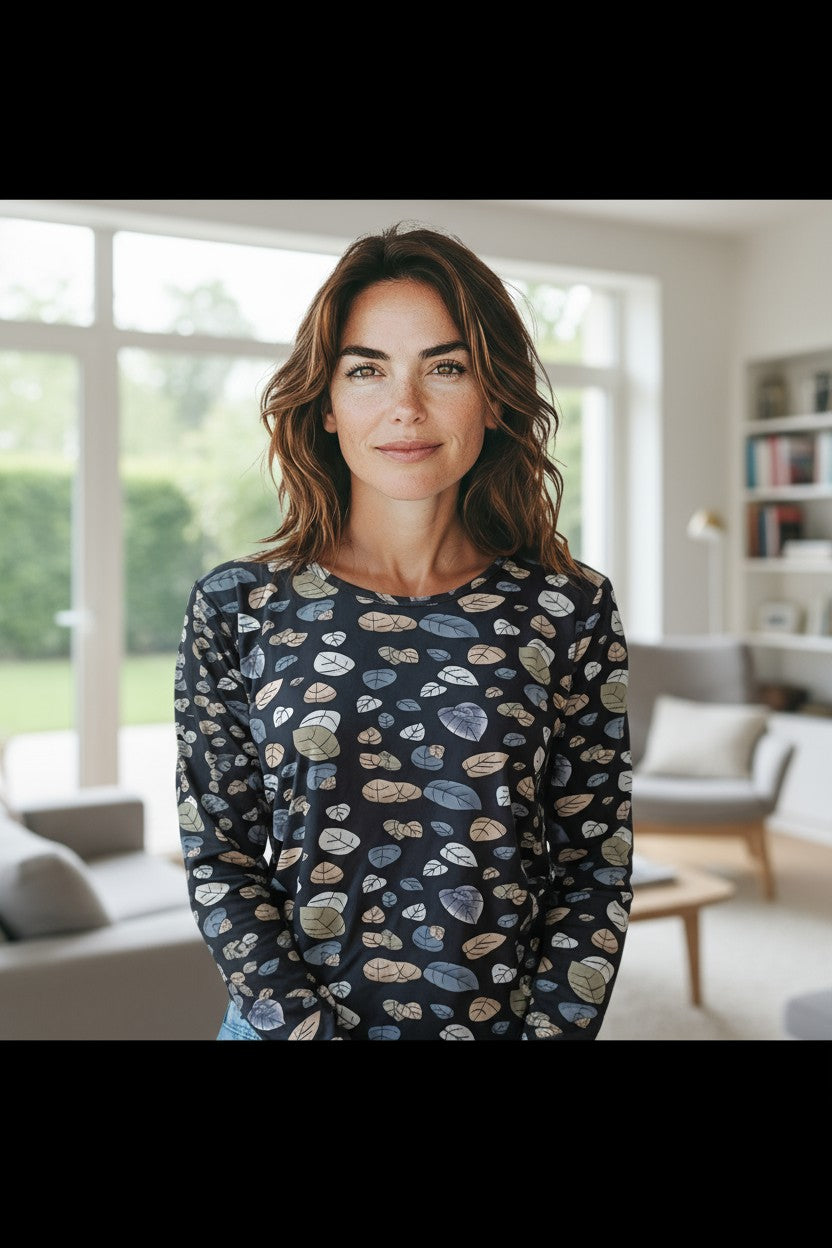 Bluza imprimeu Floral XL-5XL