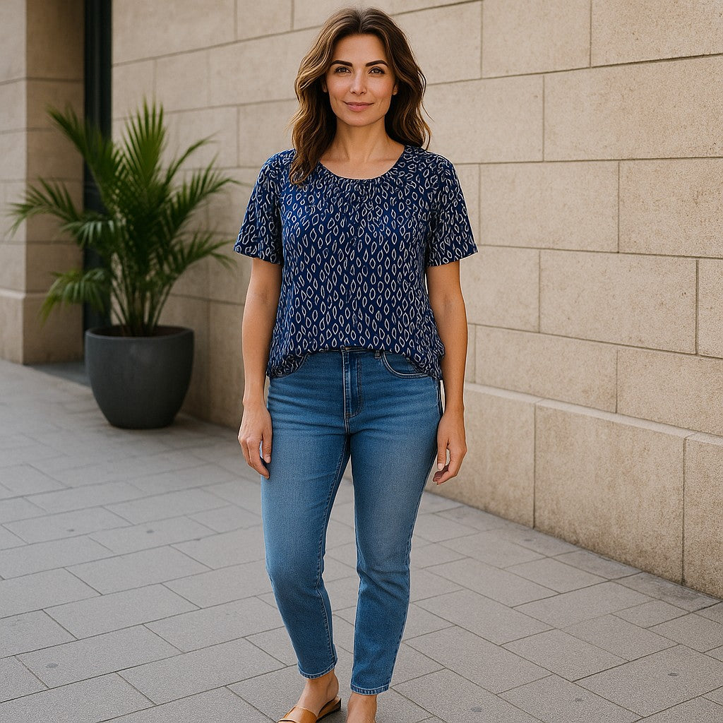Bluze cu imprimeu floral 2XL-6XL