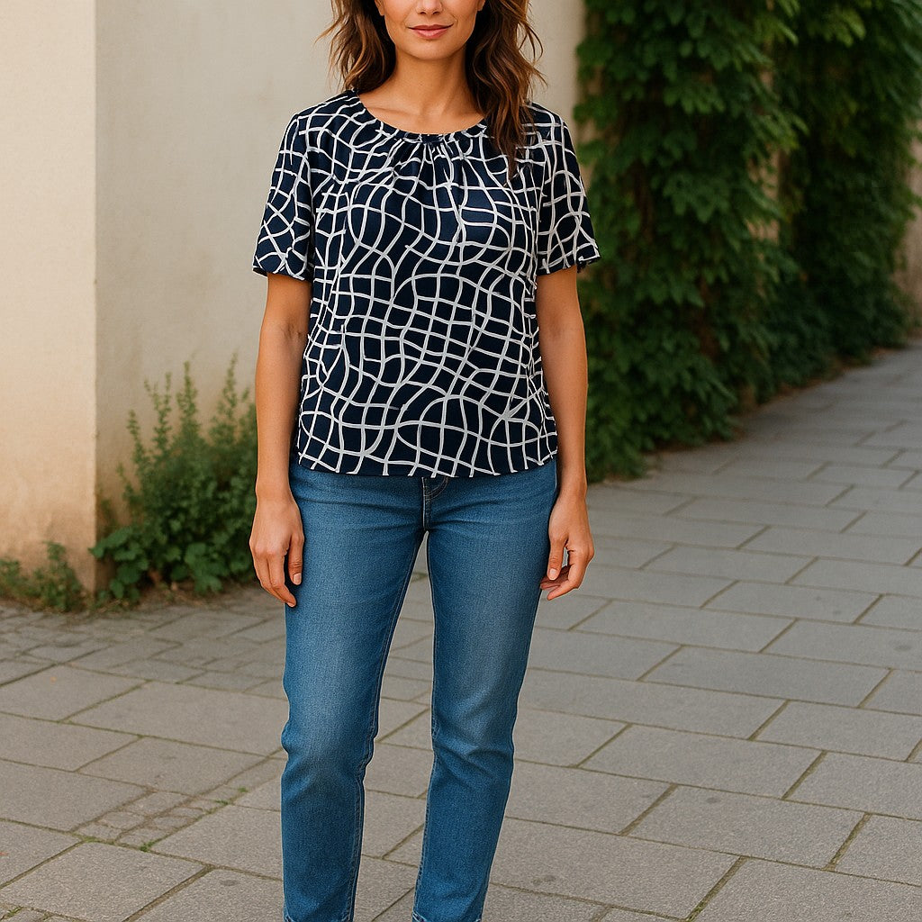 Bluze cu imprimeu floral 2XL-6XL
