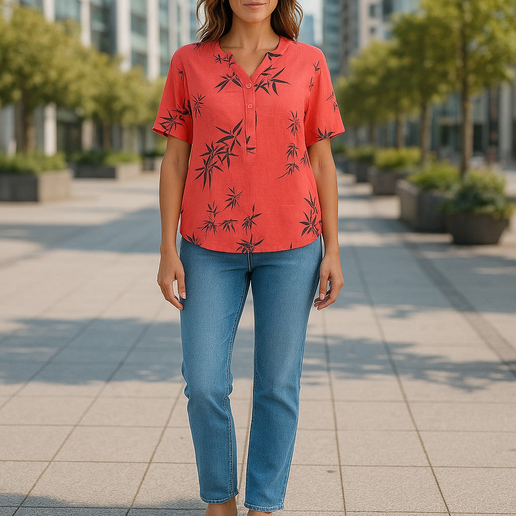 Bluza maneca scurta panza si in
