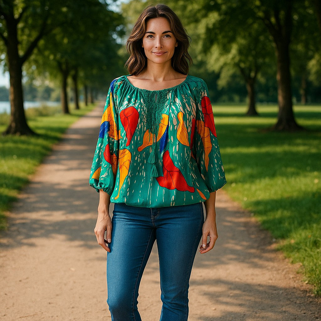 Bluze elegante cu Snur XL-5XL