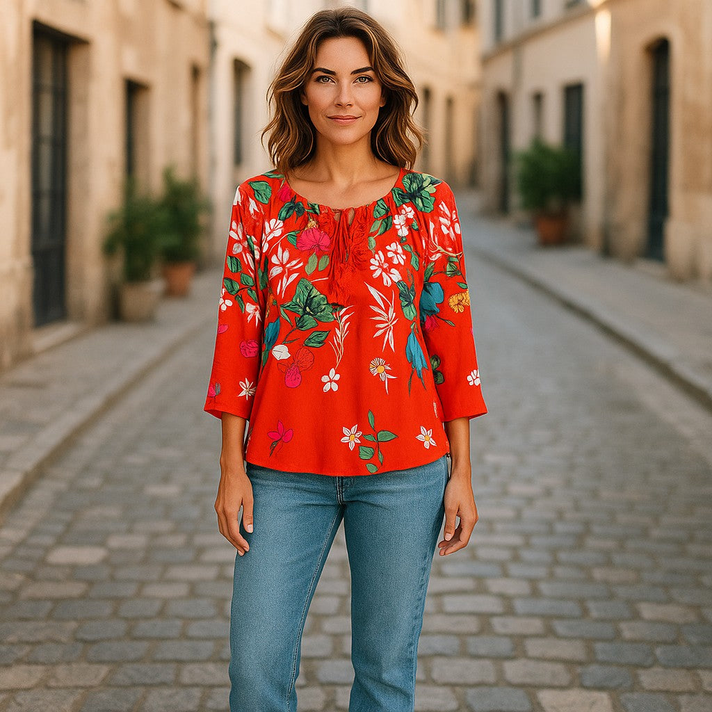 Bluze elegante cu Snur XL-5XL