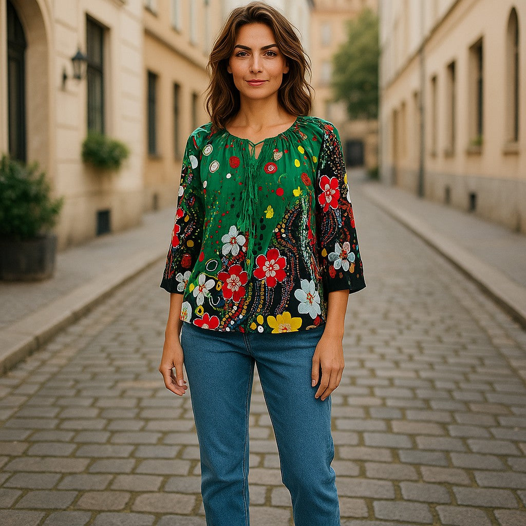 Bluze elegante cu Snur XL-5XL