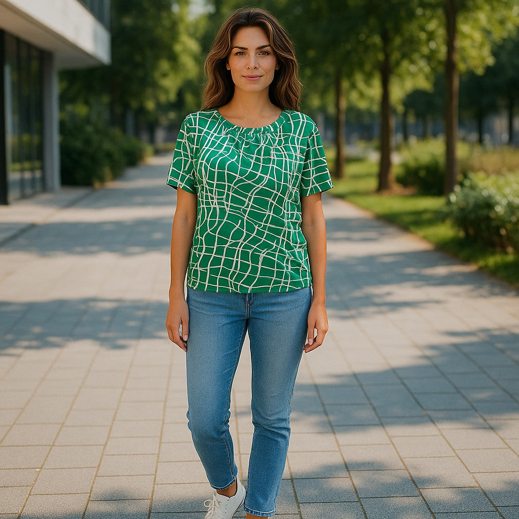 Bluze cu imprimeu floral 2XL-6XL