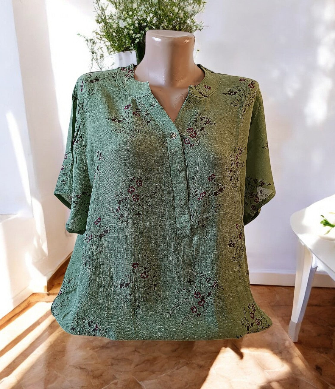 Bluza maneca scurta panza si in