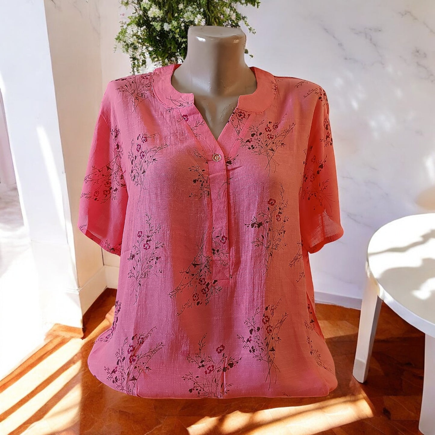 Bluza maneca scurta panza si in