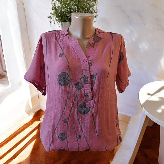 Bluza maneca scurta panza si in