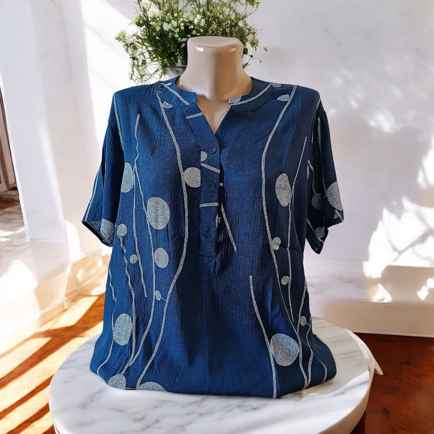 Bluza maneca scurta panza si in