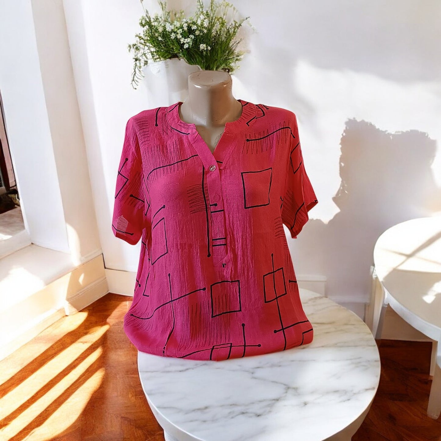 Bluza maneca scurta panza si in