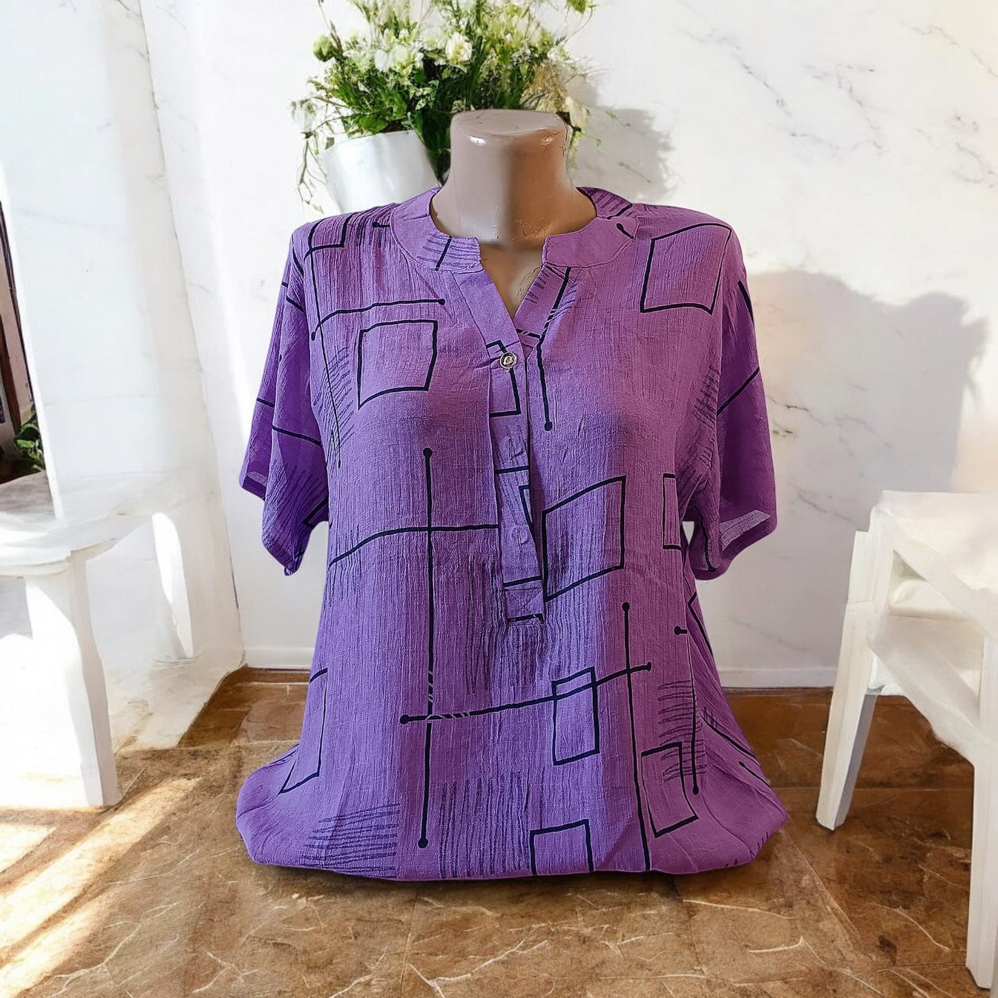 Bluza maneca scurta panza si in
