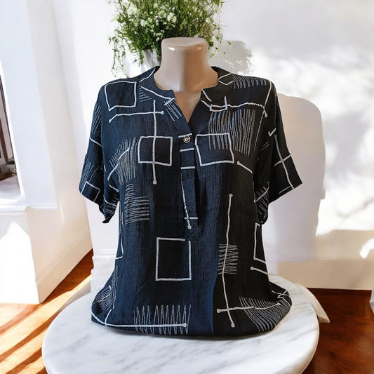 Bluza maneca scurta panza si in