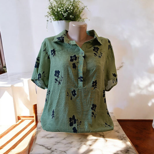 Bluza maneca scurta panza si in